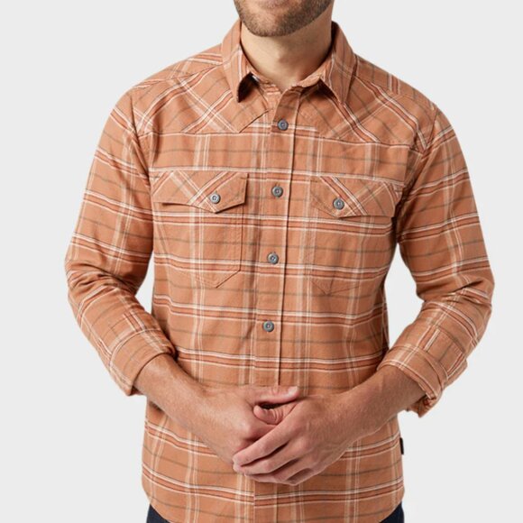 NWT Men’s Stio Junction Midweight Flannel Shirt – XL - Picture 2 of 4